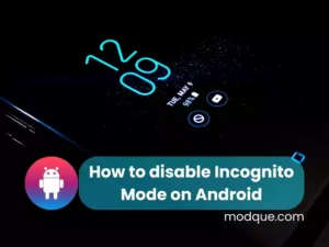 How to Disable Incognito Mode on Android modque.com